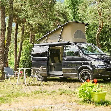 Mobil-home Confortable Avec Terrasse A Seez, 2 - Api-1-52-872 캠프장 세즈